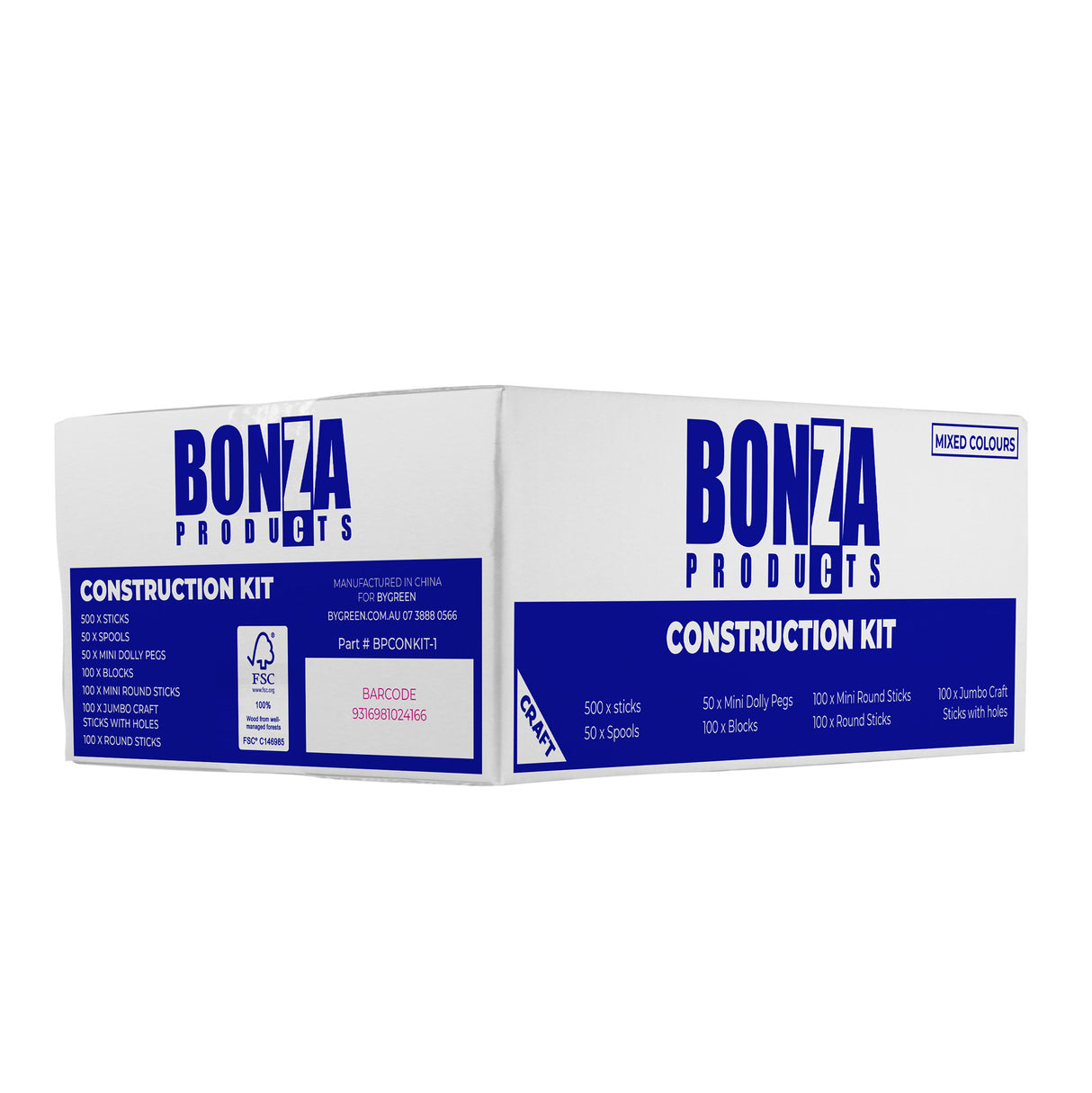 BONZA CRAFT - CONSTRUCTION KIT - NATURAL