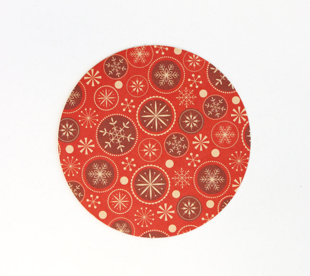 WOBBLY BOOT - DRINK COASTER - CHRISTMAS