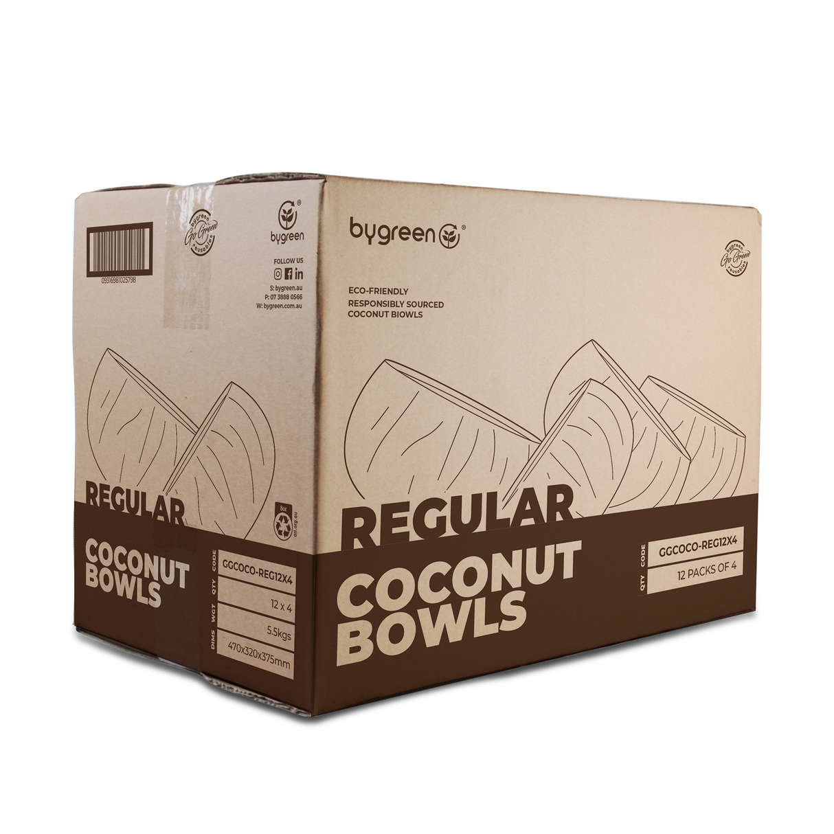 GO GREEN - COCONUT BOWL - REGULAR
