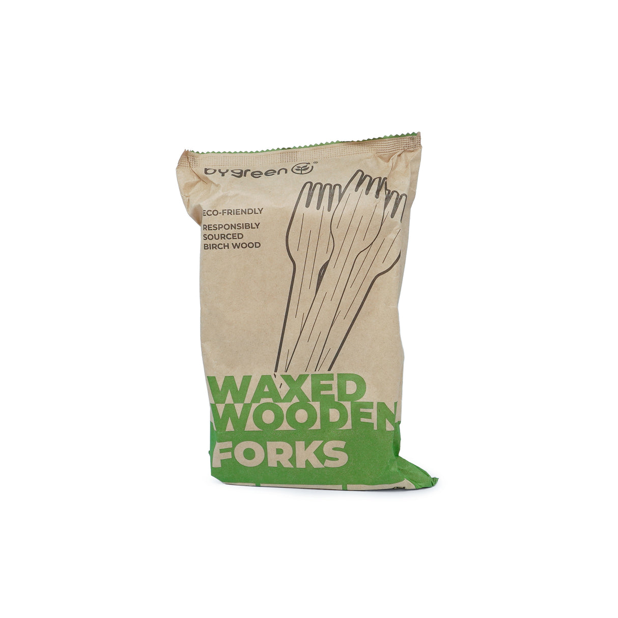 ONE TREE - WOODEN FORK - WAXED