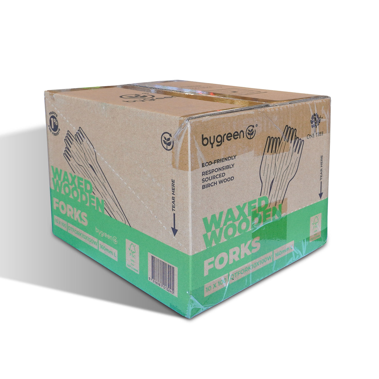 ONE TREE - WOODEN FORK - WAXED