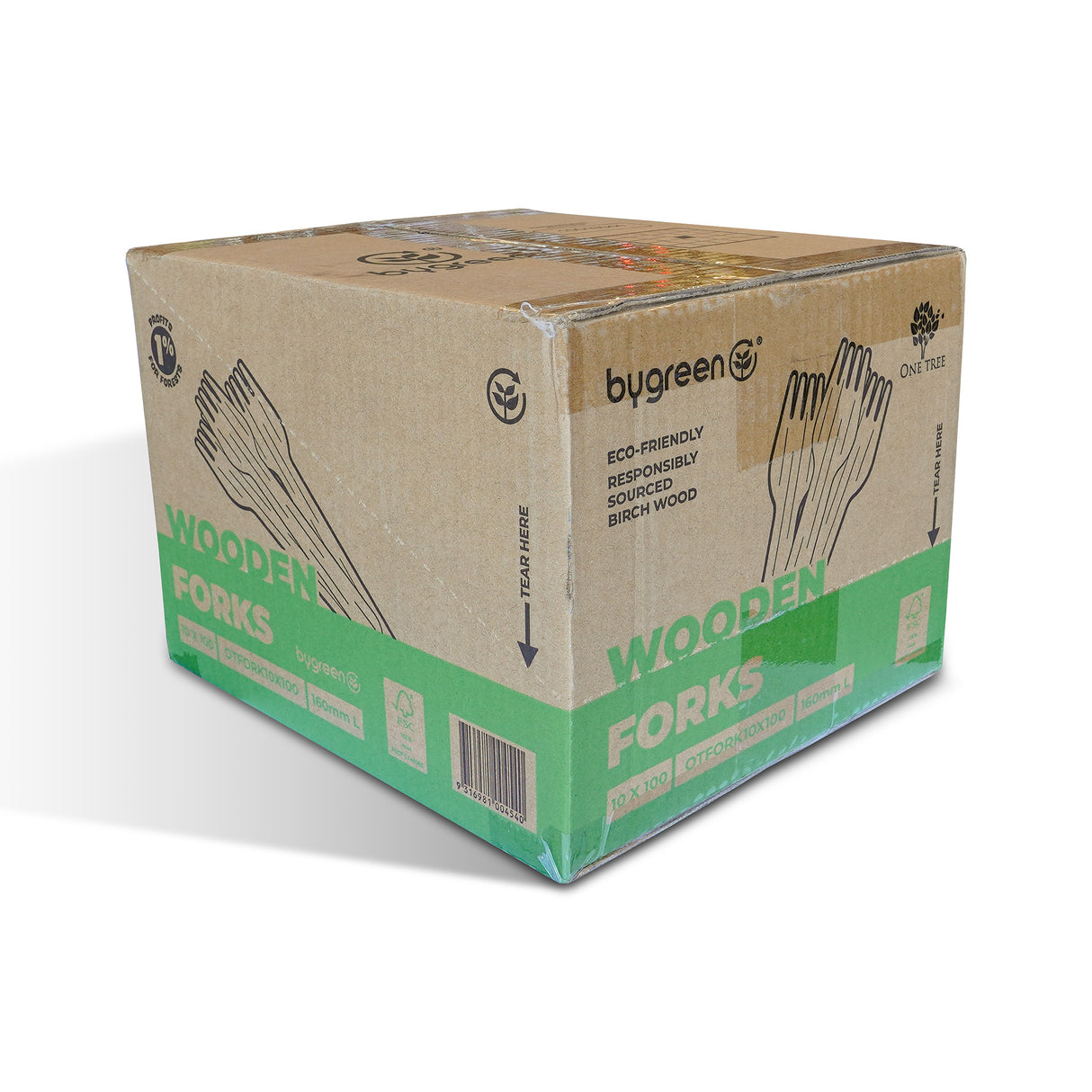 ONE TREE - WOODEN FORK - NATURAL