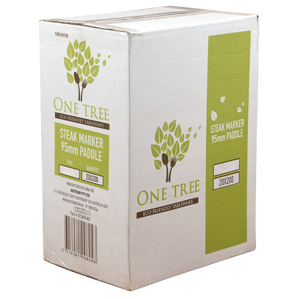 ONE TREE - STEAK MARKER - PADDLE - MEDIUM