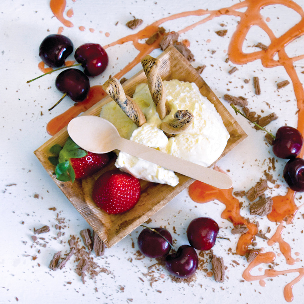 ONE TREE - WOODEN SPOON - WAXED - BULK BOX