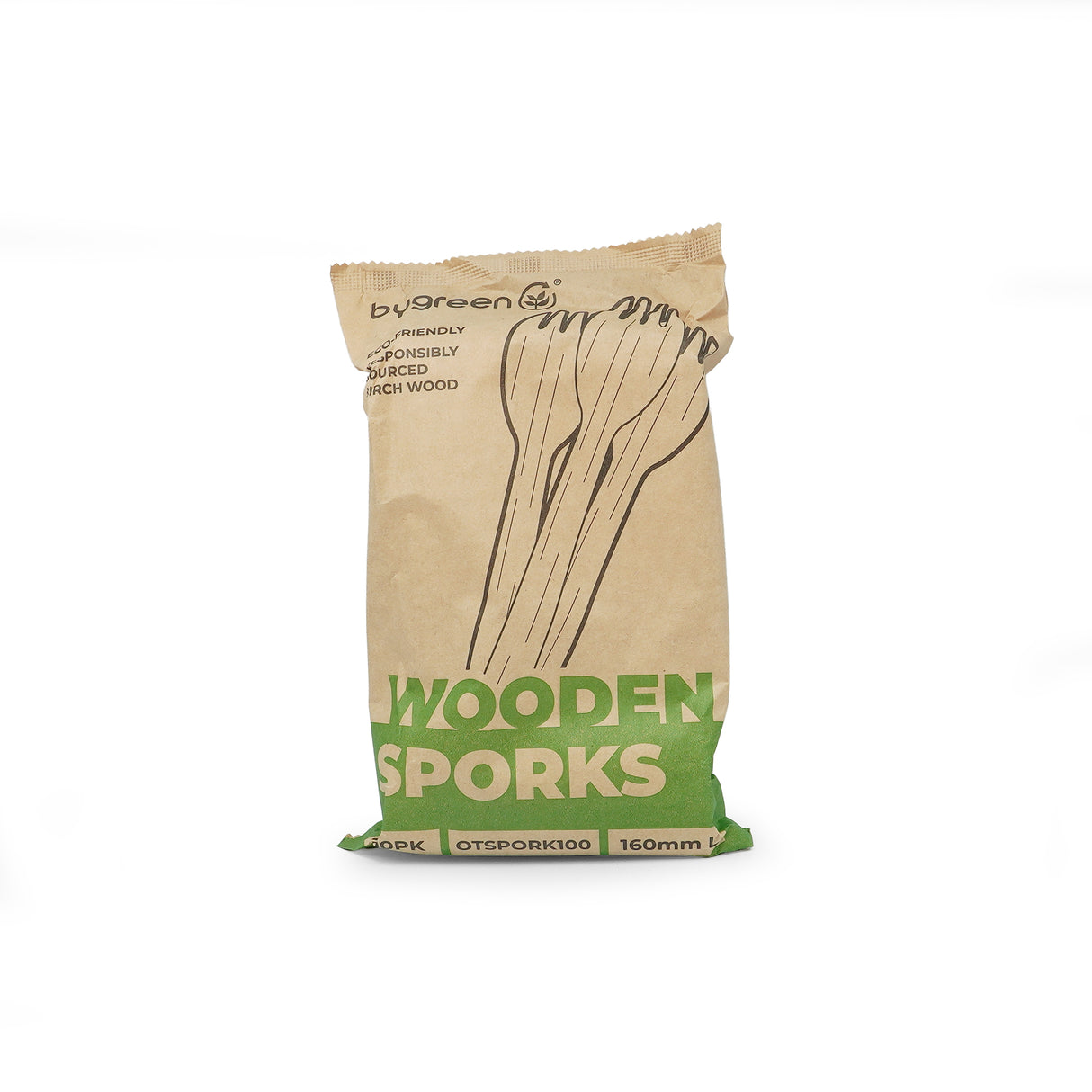 ONE TREE - WOODEN SPORK - NATURAL