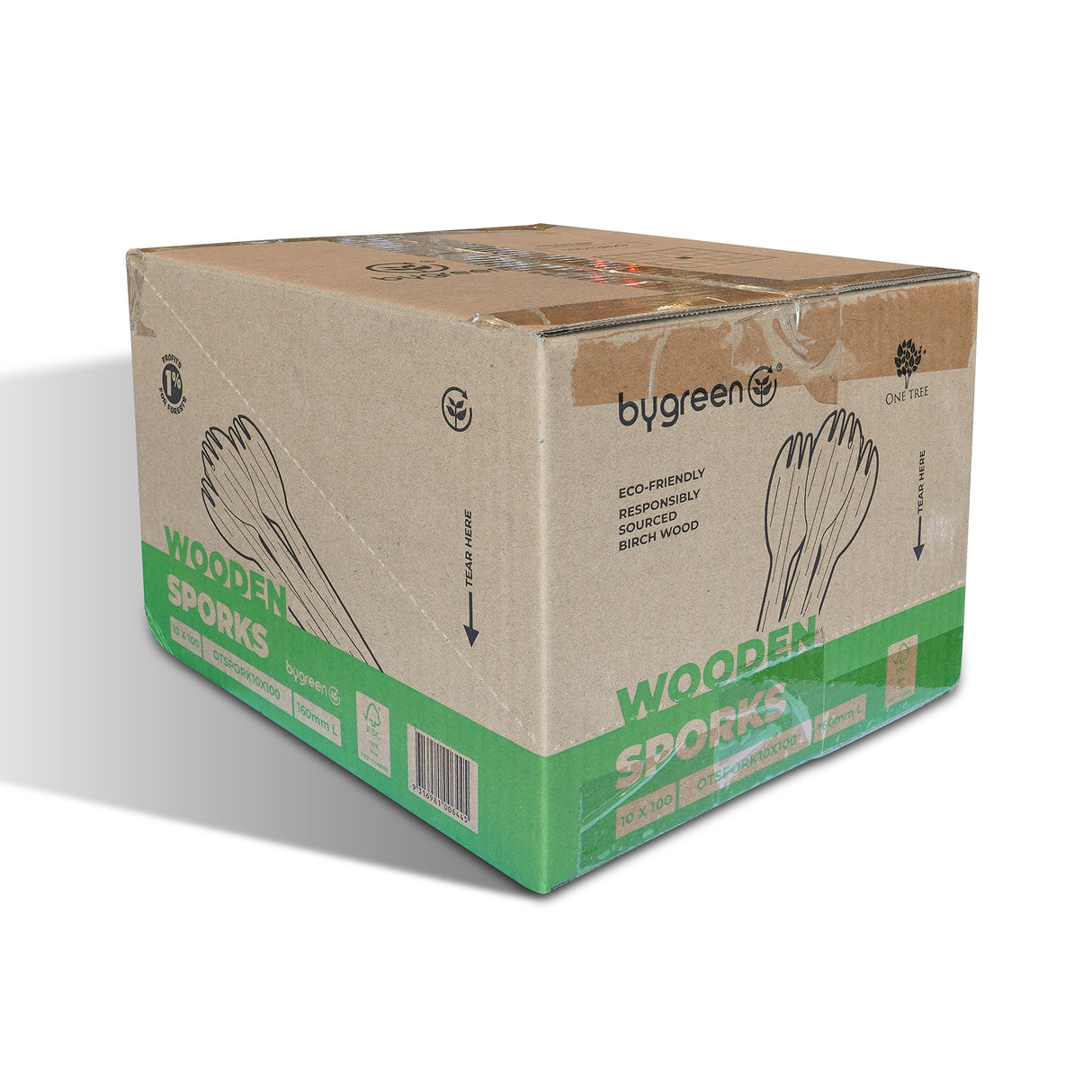 ONE TREE - WOODEN SPORK - NATURAL