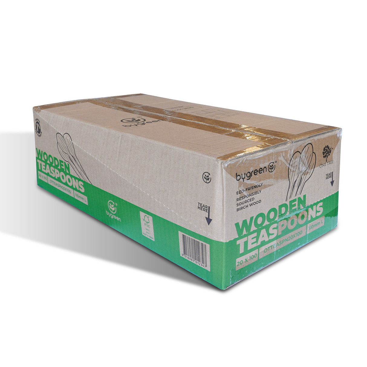 ONE TREE - WOODEN TEASPOON - NATURAL