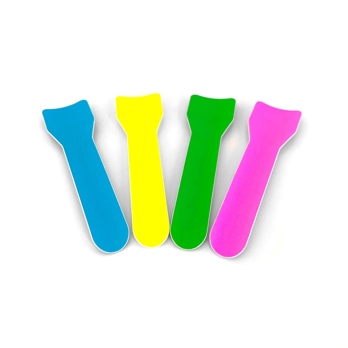 PAPER GELATO SPOONS - MIXED COLOURS