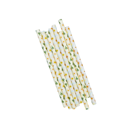 STRONG STRAWS - 5 PLY COCKTAIL PAPER STRAW - OASIS