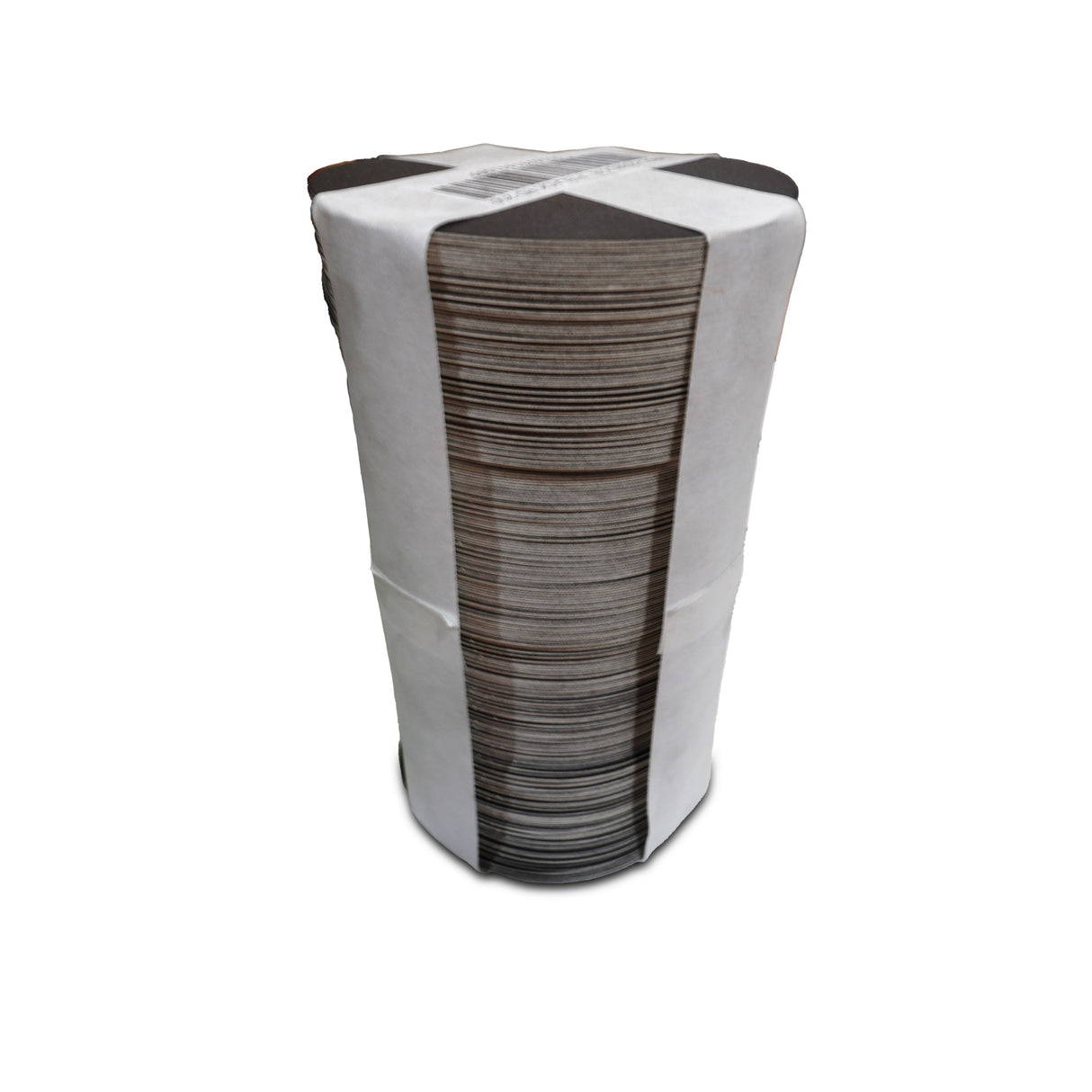 WOBBLY BOOT - DRINK COASTER - BLACK ROUND