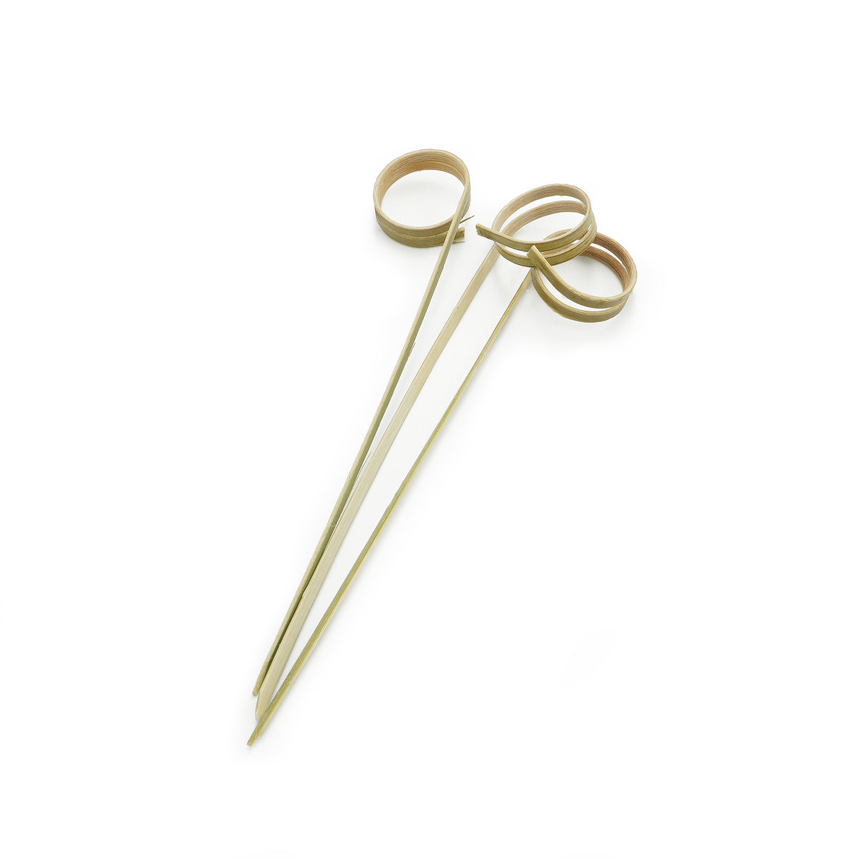 WOBBLY BOOT BARWARE - COCKTAIL PICKS - RING - 120MM - NATURAL