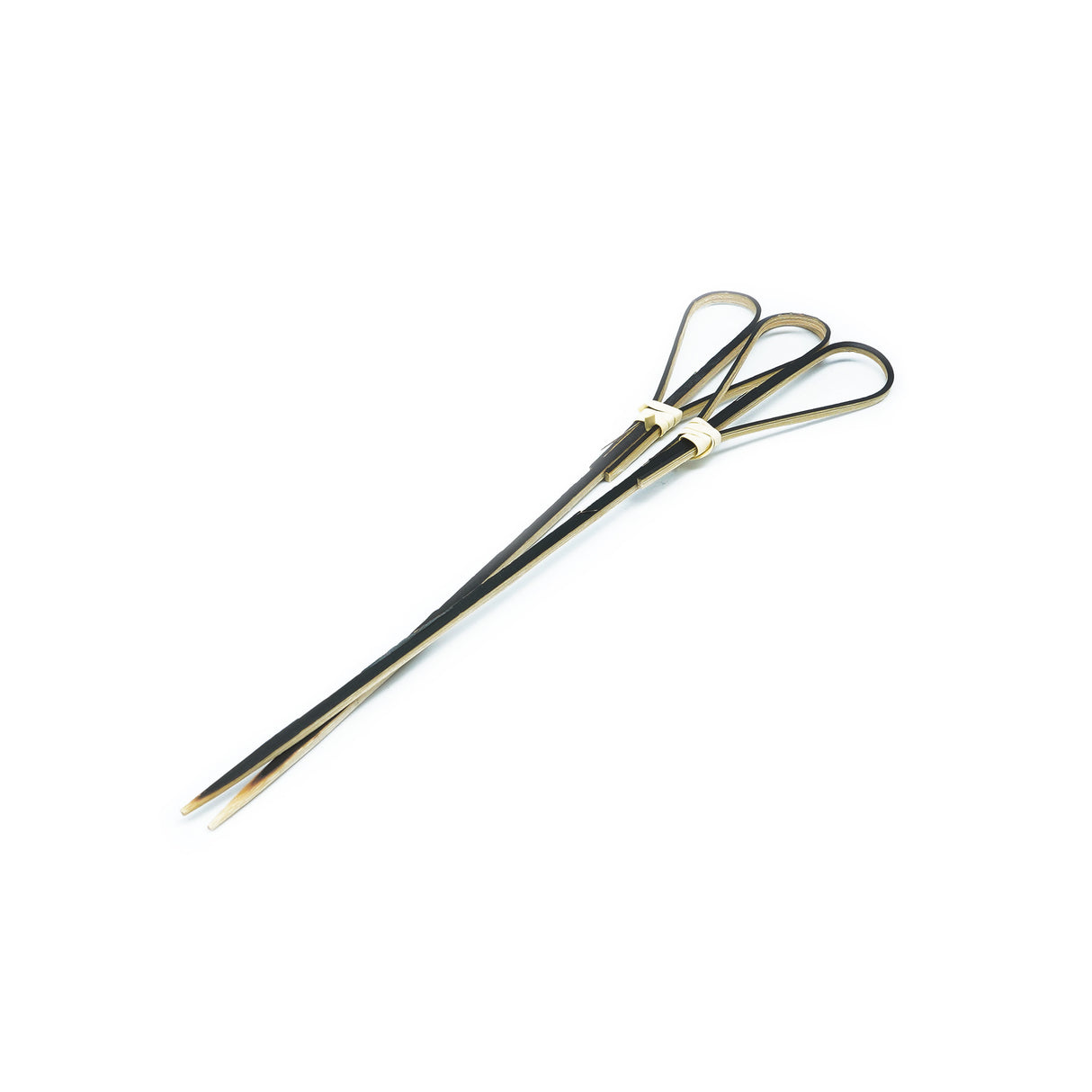 WOBBLY BOOT BARWARE - COCKTAIL PICKS - HEART - 150MM - BLACK