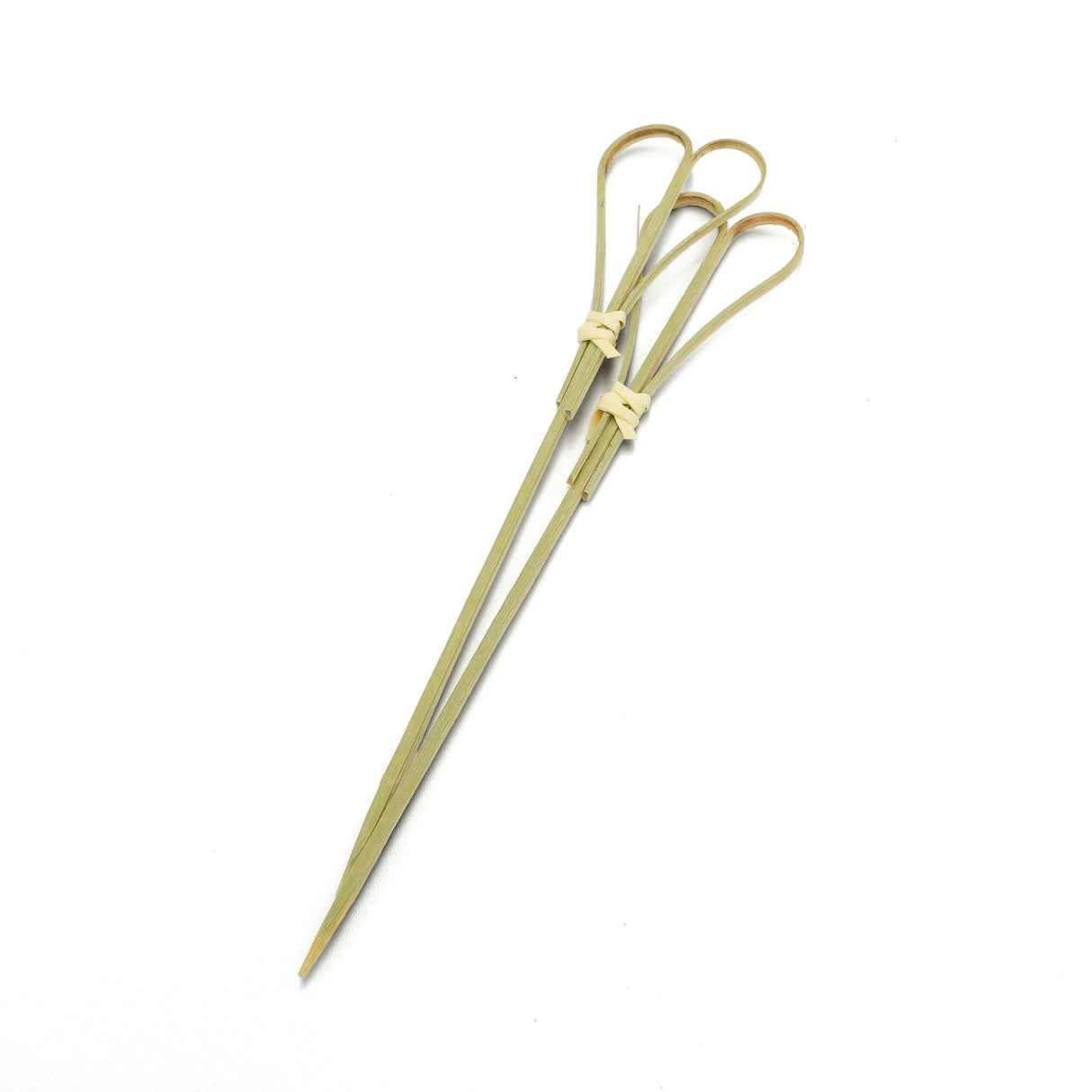 WOBBLY BOOT BARWARE - COCKTAIL PICKS - HEART - 150MM - NATURAL