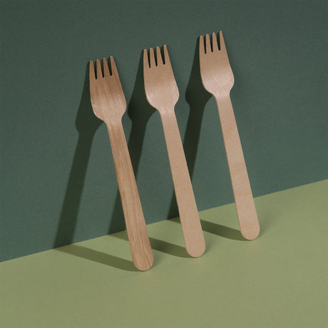 WOODEN FORKS