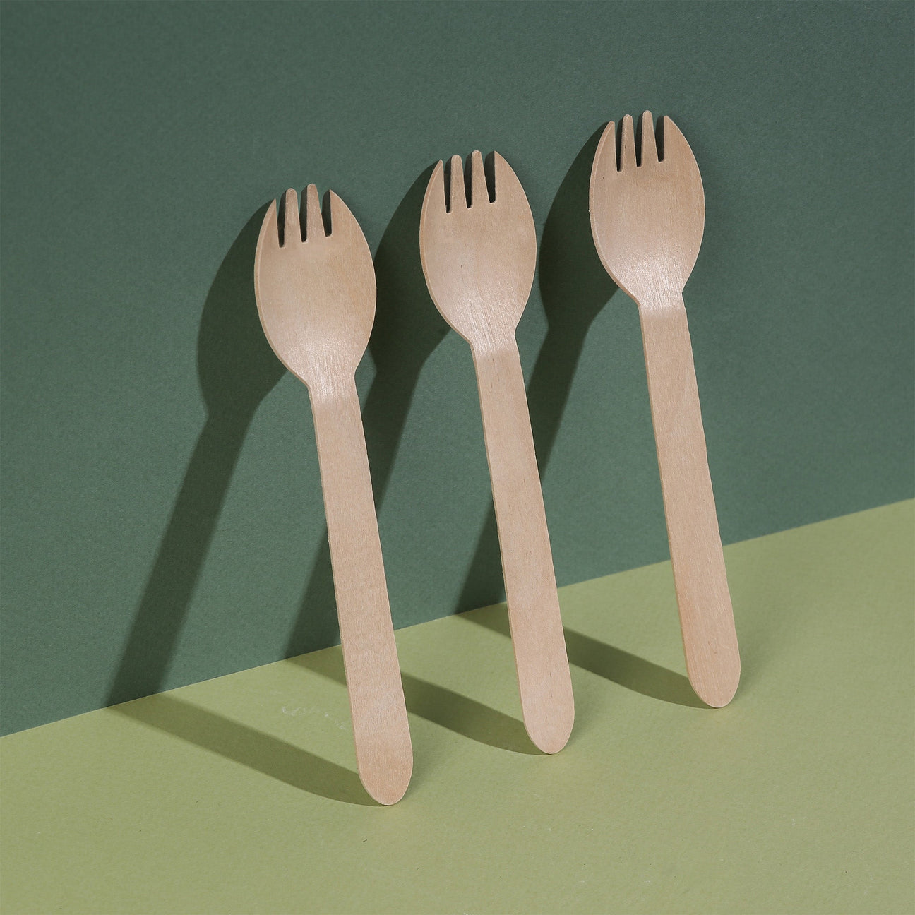 WOODEN SPORKS