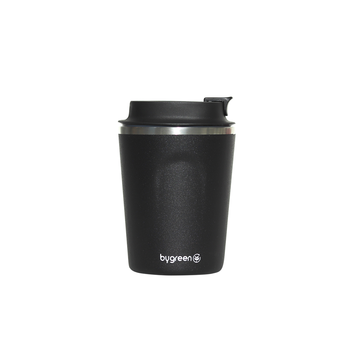 GO GREEN - REUSABLE COFFEE CUP - 220ML - SLATE