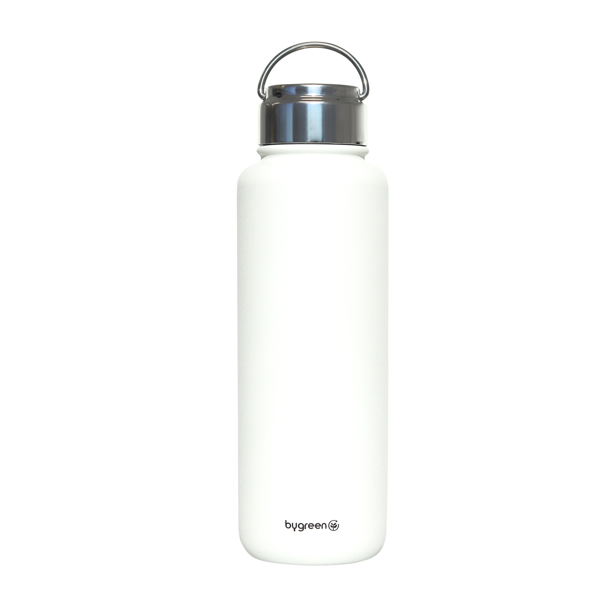 GO GREEN - REUSABLE DRINK BOTTLE - 936ML - WHITE