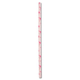 ECO STRAWS - REGULAR - PAPER STRAW - 3 PLY - FLAMINGO PRINT