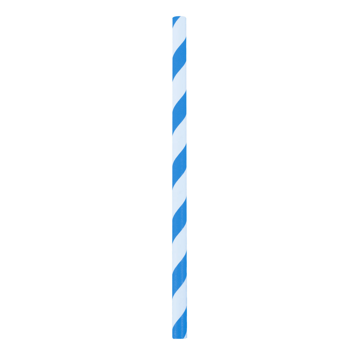 ECO STRAWS - COCKTAIL - PAPER STRAW - 3 PLY - BLUE STRIPE