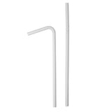 ECO STRAWS - FLEXI - PAPER STRAW - 3 PLY - WHITE