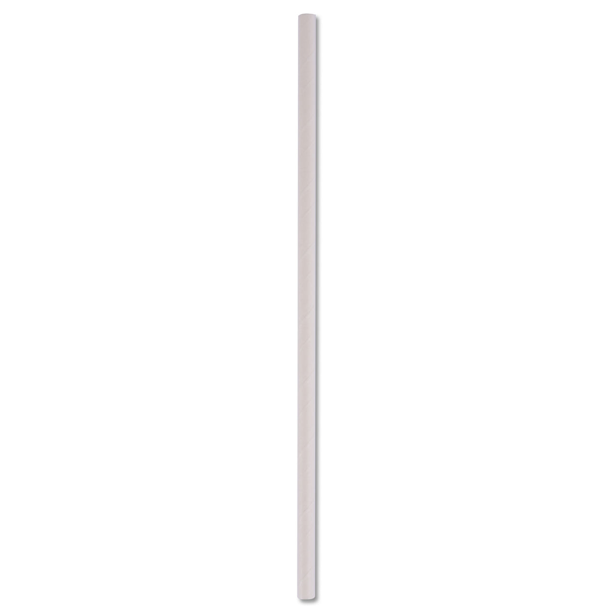 ECO STRAWS - JUMBO - PAPER STRAW - 3 PLY - WHITE