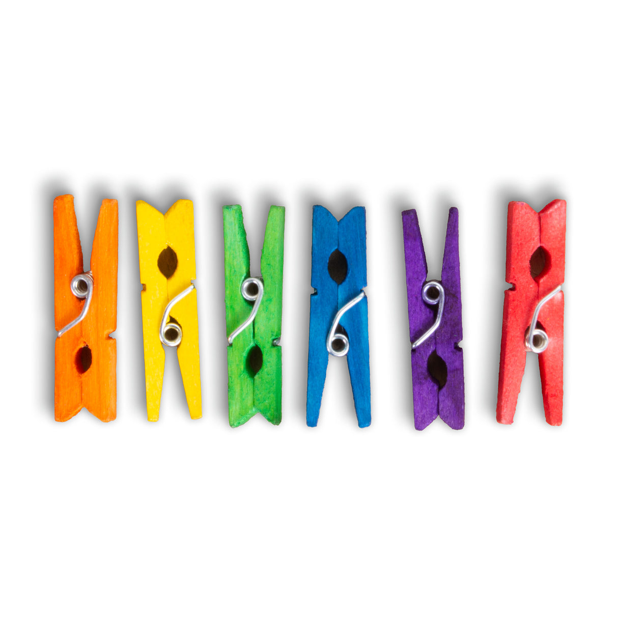 BONZA - WOODEN MINI PEG - MIXED COLOURS - 30MM