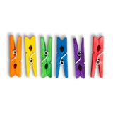 BONZA - WOODEN MINI PEG - MIXED COLOURS - 30MM