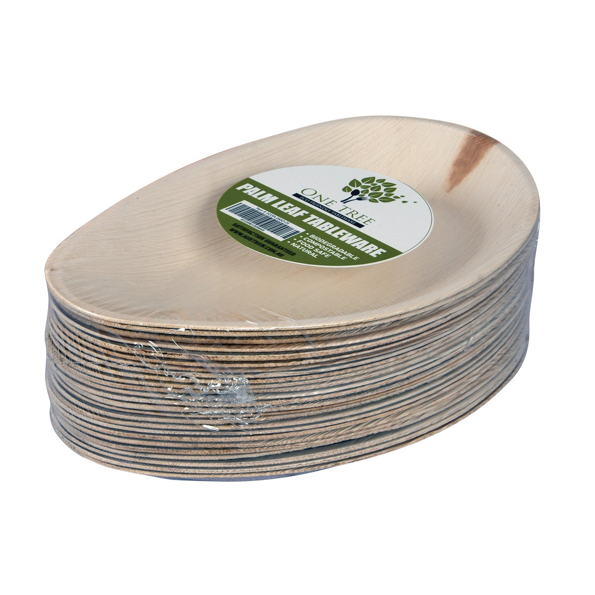 ONE TREE - PALM LEAF - OVAL PLATE - 200MM X 130MM