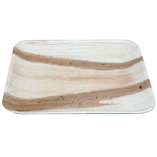 ONE TREE - PALM LEAF - PLATES - 250MM SQUARE