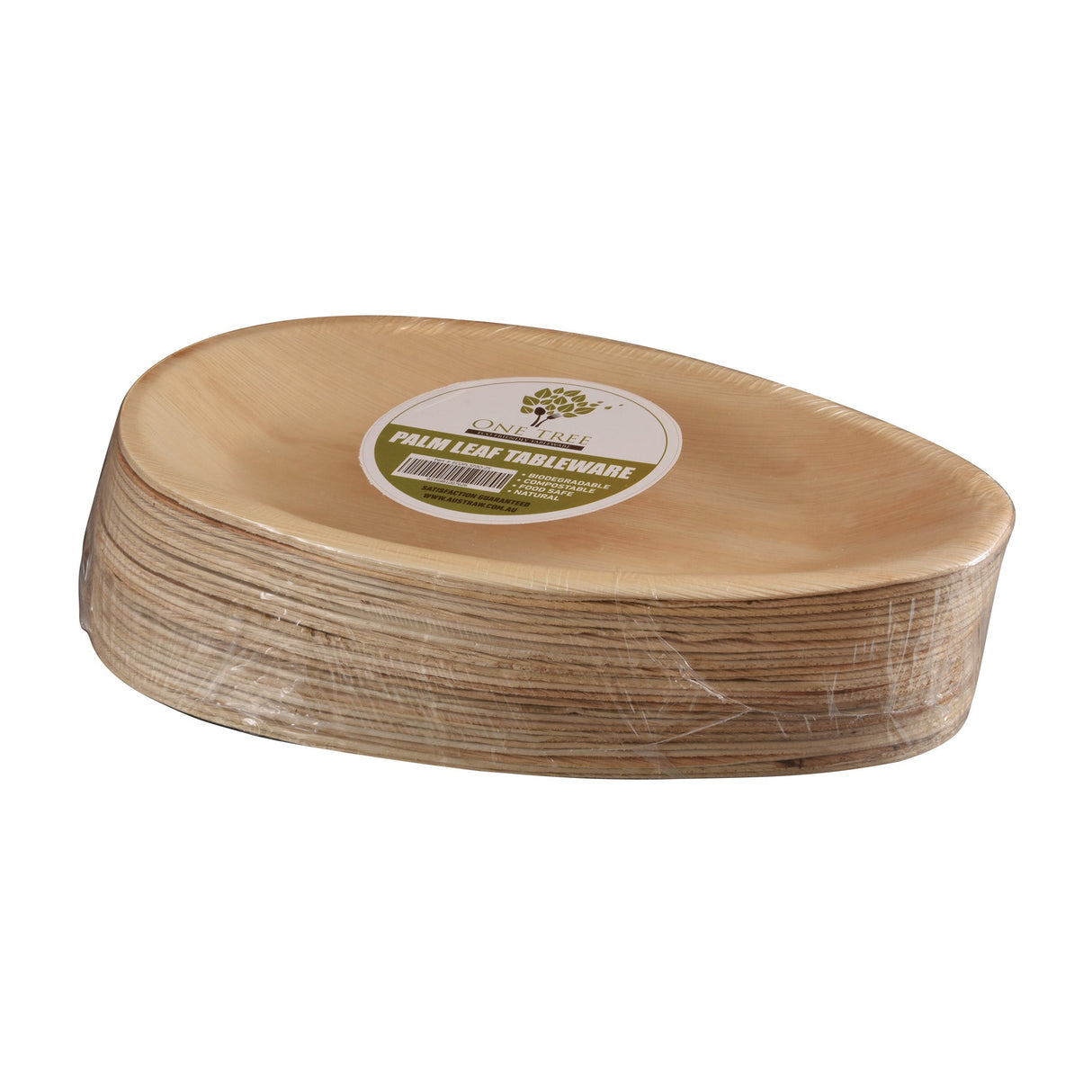 ONE TREE - PALM LEAF - OVAL PLATE - 270MM X 160MM