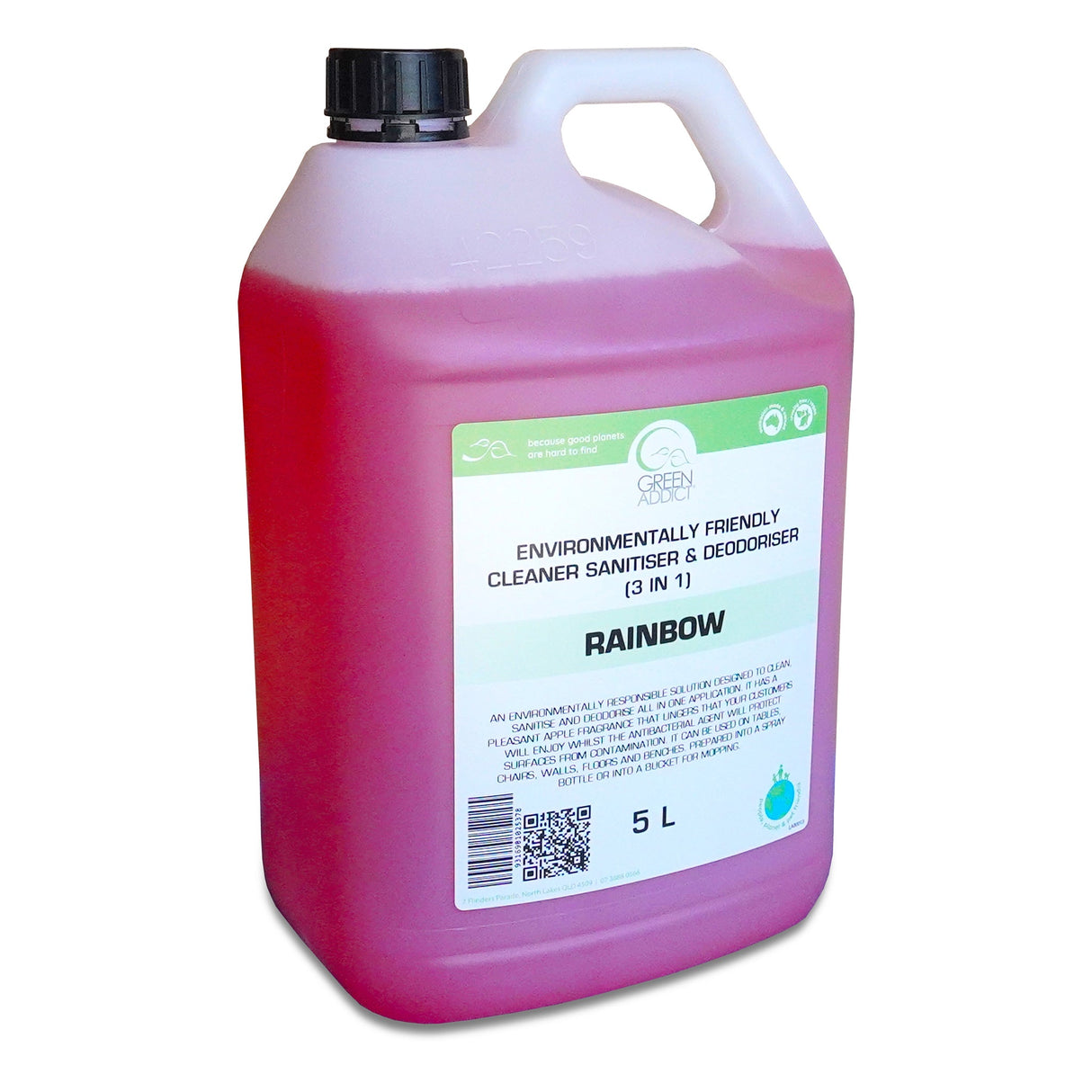 GREEN ADDICT - RAINBOW - MULTI PURPOSE CLEANER - 5 LITRE