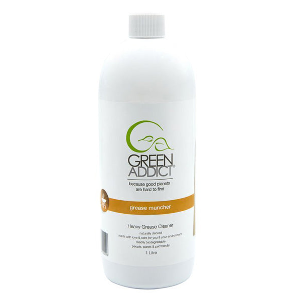 GREEN ADDICT - GREASE MUNCHER - NATURAL OVEN AND GRILL DEGREASER