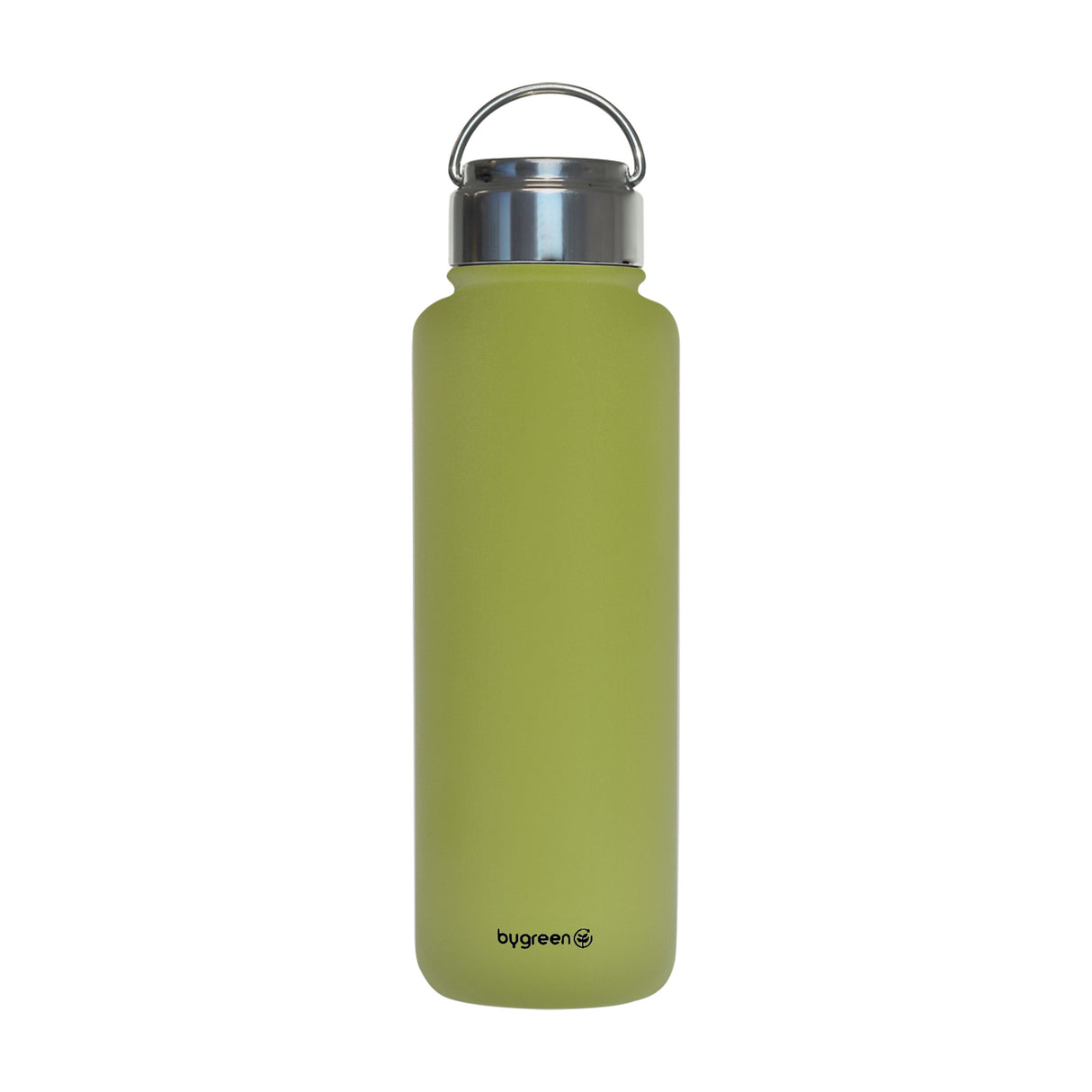 GO GREEN - REUSABLE DRINK BOTTLE - 936ML - OLIVE