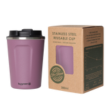 GO GREEN - REUSABLE COFFEE CUP - 380ML - BERRY