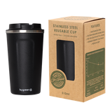 GO GREEN - REUSABLE COFFEE CUP - 510ML - SLATE