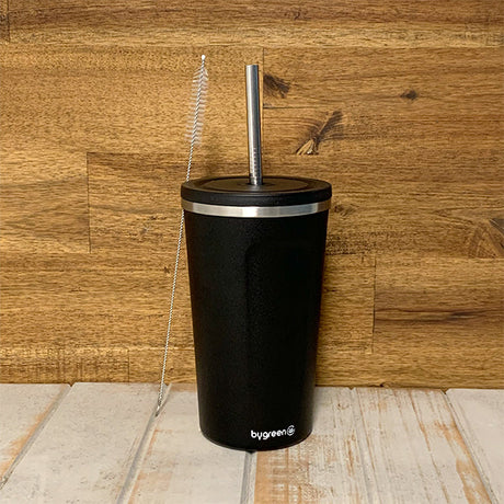 GO GREEN - REUSABLE SMOOTHIE KIT - LID/STRAW/BRUSH