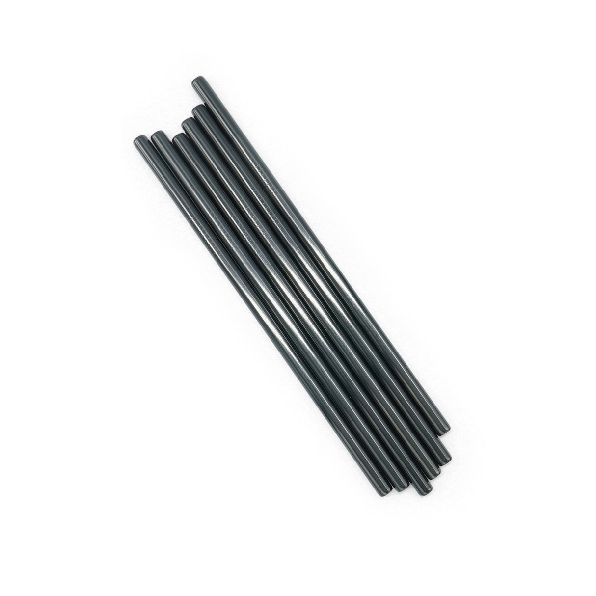 GO GREEN - REUSABLE STAINLESS STEEL STRAW - BLACK