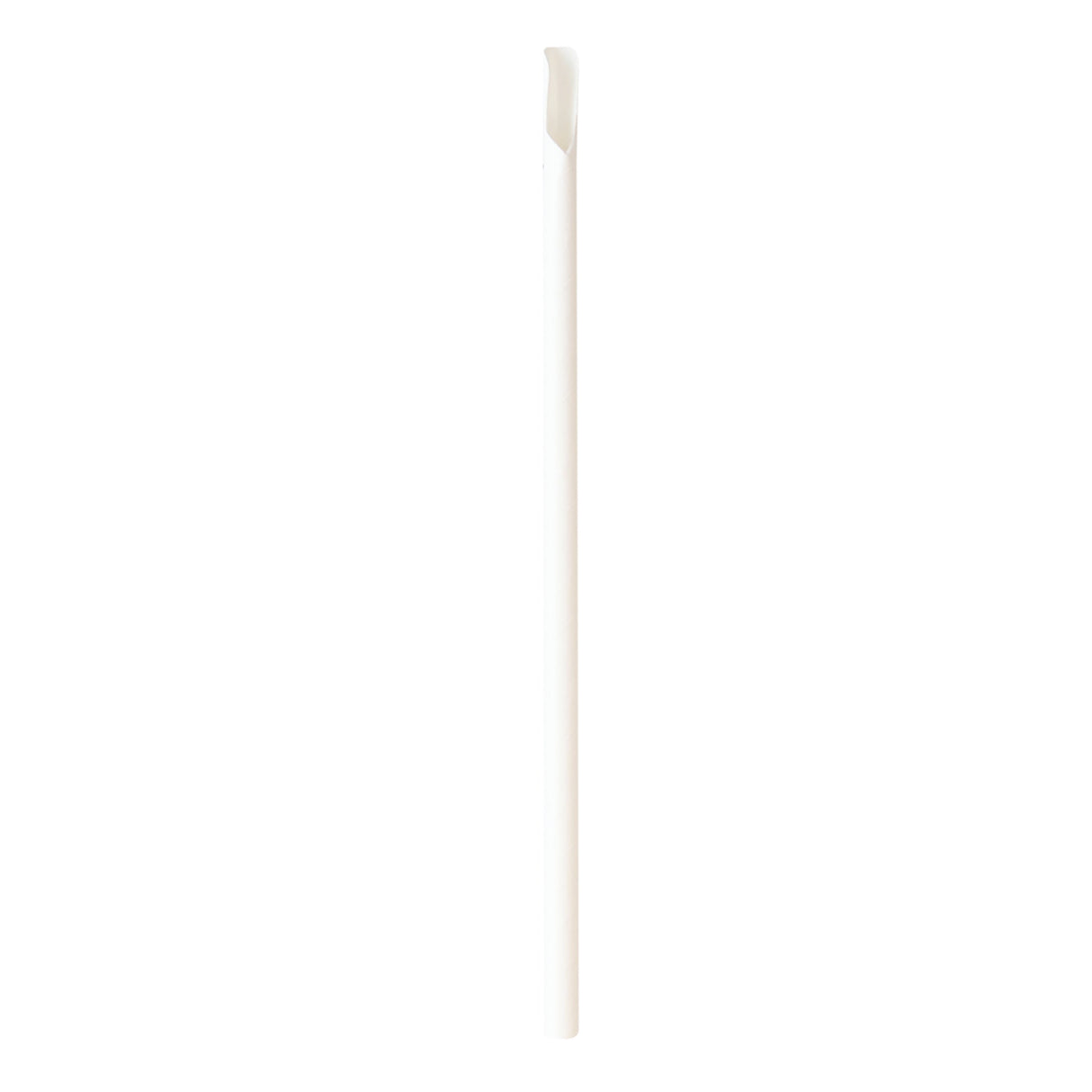 STRONG STRAWS - 5 PLY SPOON PAPER STRAW - WHITE