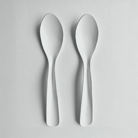 PAPER YOGHURT SPOONS - WHITE
