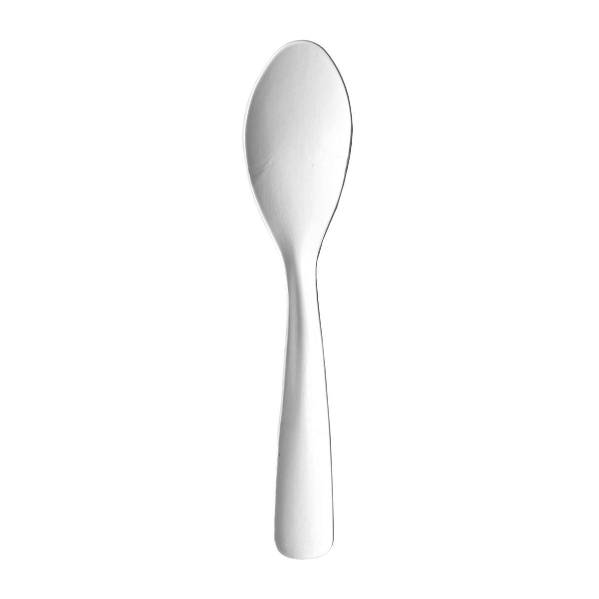 PAPER YOGHURT SPOONS - WHITE