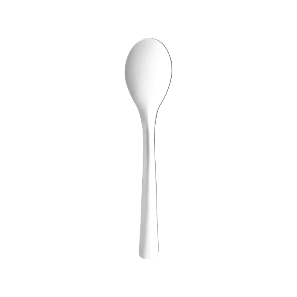 PAPER YOGHURT SPOONS - MINI - WHITE
