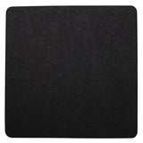 WOBBLY BOOT BARWARE - DRINK COASTER - BLACK SQUARE