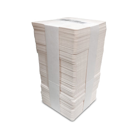 WOBBLY BOOT BARWARE - DRINK COASTER - WHITE SQUARE