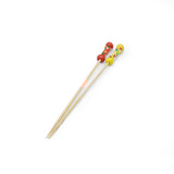 WOBBLY BOOT BAR WARE - COCKTAIL PICKS - BEADED - 120MM - FIESTA