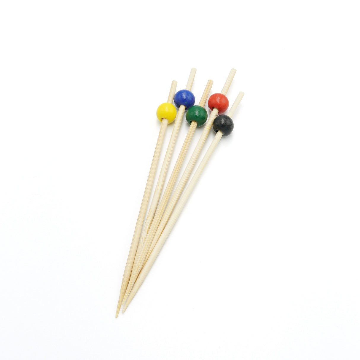 WOBBLY BOOT BAR WARE - COCKTAIL PICKS - BEADED - 120MM - PARTY PEARL
