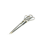 WOBBLY BOOT BARWARE - COCKTAIL PICKS - HEART - 120MM - BLACK