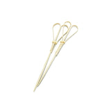 WOBBLY BOOT BARWARE - COCKTAIL PICKS - HEART - 120MM - NATURAL