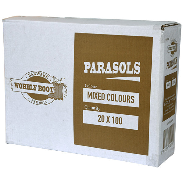 WOBBLY BOOT BARWARE - PARASOLS